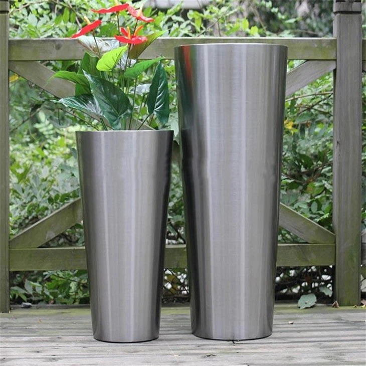 Aluminum Steel Flower Pots