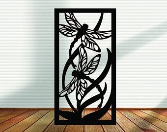 Bamboo Screen in Garden
