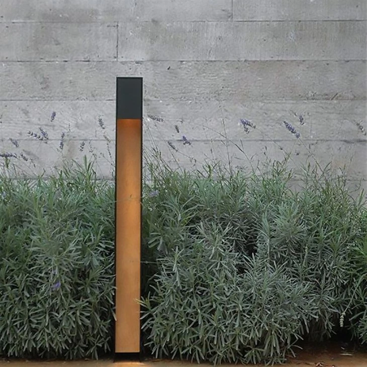 Corten Steel Rusty Path Lighting