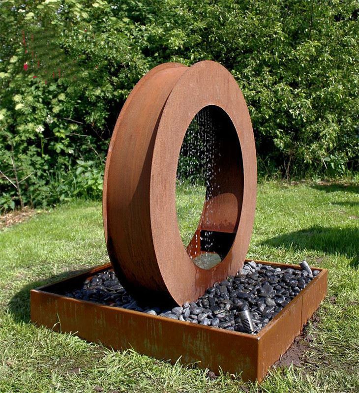 Vodena zavjesa od Corten Steel Whispering Reflections Waterfall