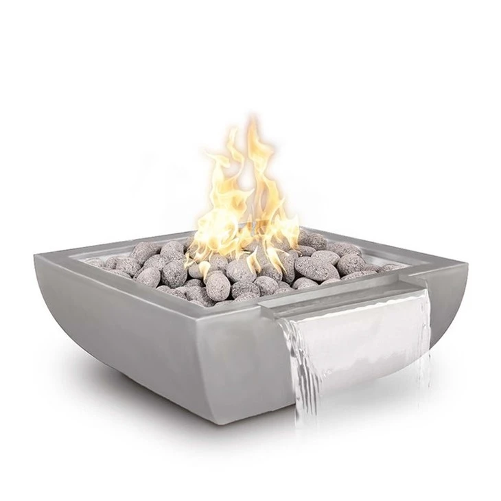 Gas Outdoor Firepit With Water