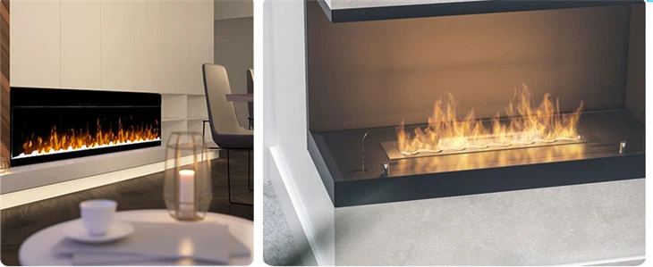 Living Room Decoration Simulation Flame