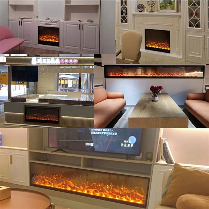 Living Room Decoration Simulation Flame
