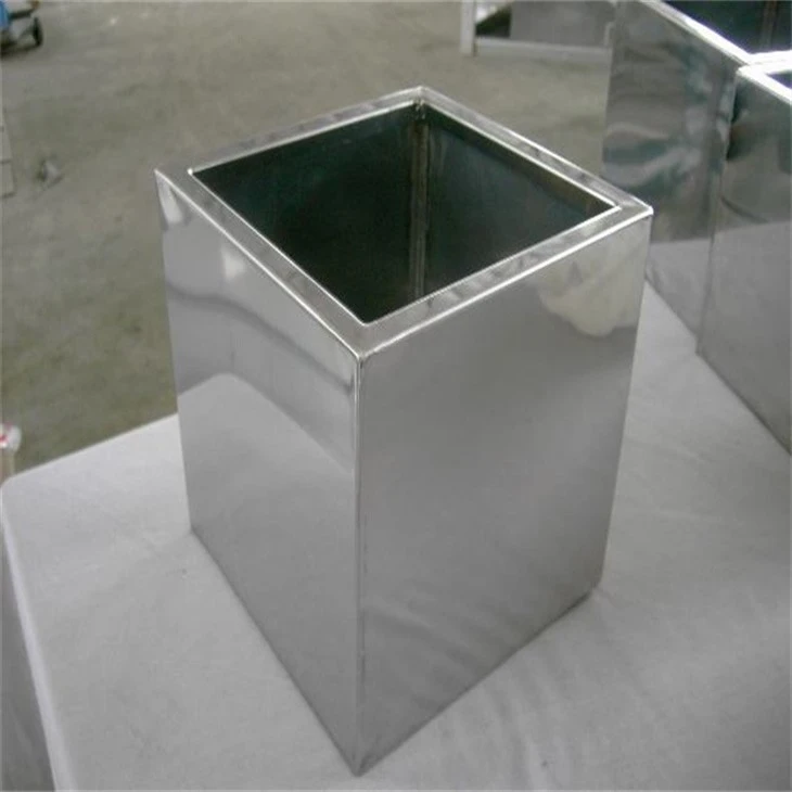 Outdoor Hotel Metal Stainless Steel Flowerpot
