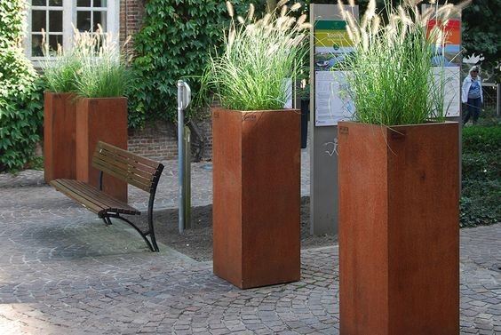 Plant Protection Steel Planter