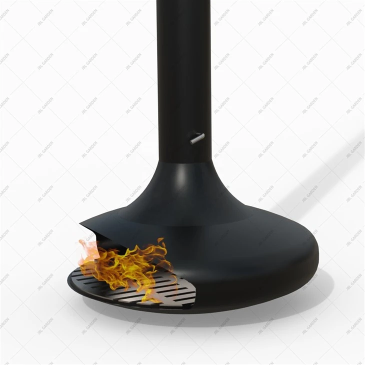Roof Mounted Floating Fireplace