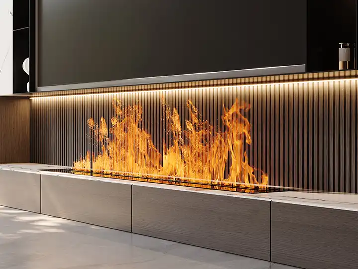 Steam Indoor Humidifier Electric Fireplace