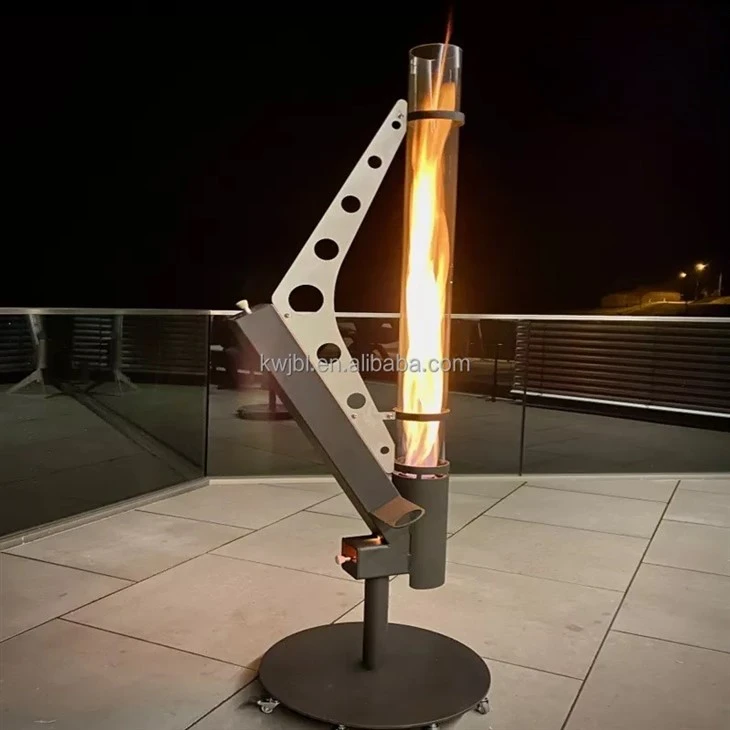 Wood Chip Patio Heater