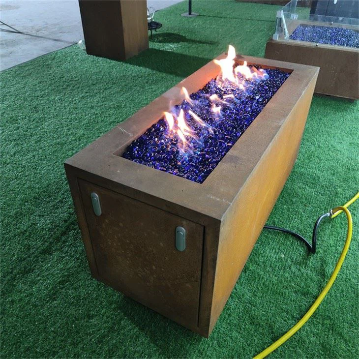 Garden Furniture Gas Fire Pit Table
