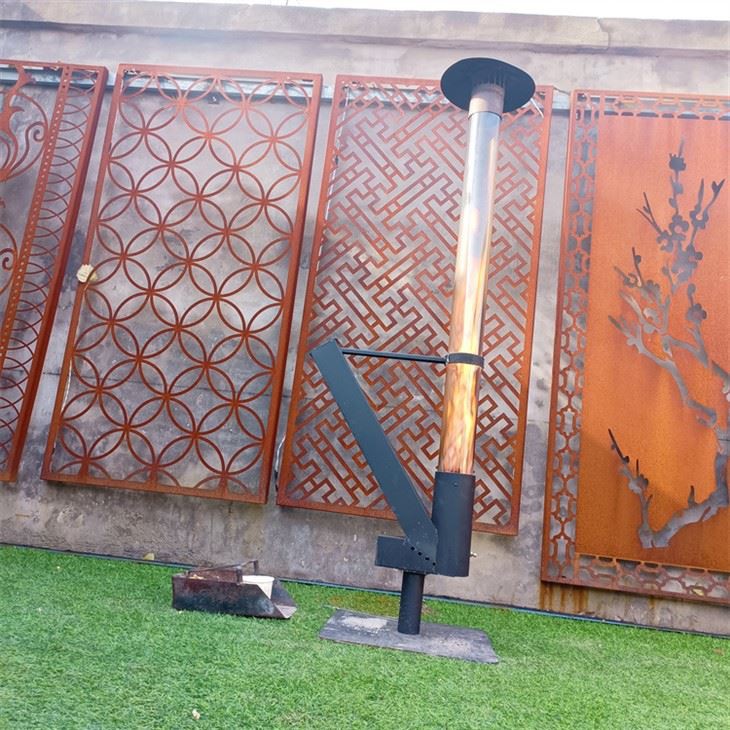 Raketna peć na pelete